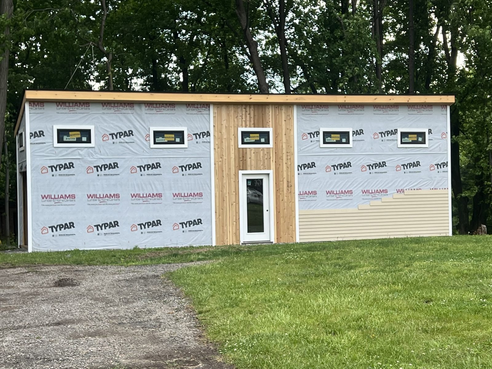 Skillvio Siding project - New Structure Siding — In Progress